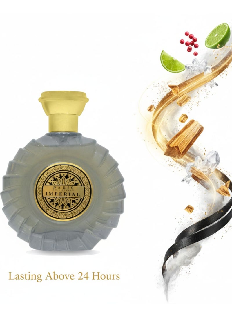 Paris Collection Imperial Eau De Parfum 100ml | Unisex Perfume by Paris Collection | Long Lasting 24+ Hours - Image 4